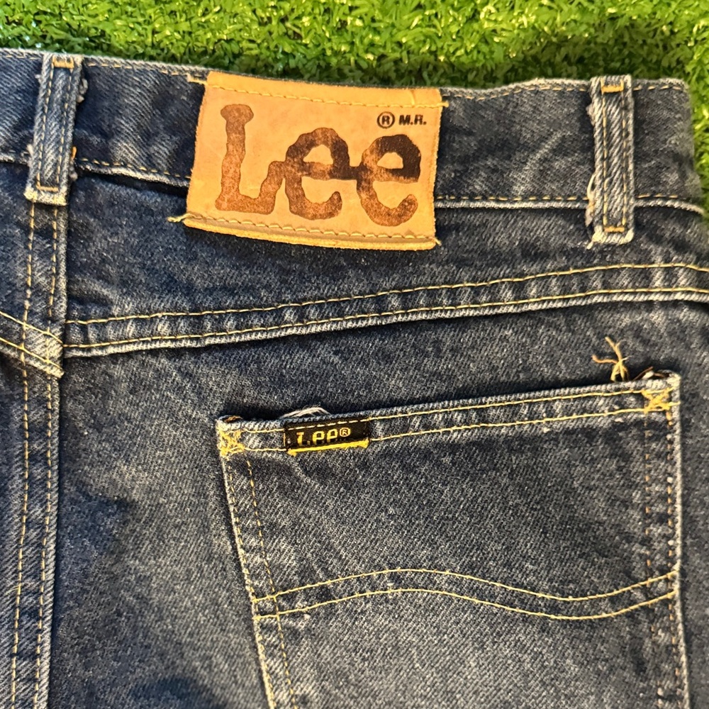 Lee Women's High Rise Blue Jeans - Picture 6 of 8